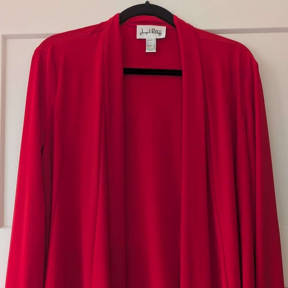 Joseph Ribkoff Bright Red Wrap